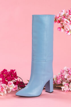 Graceful Garments Boots - Blue