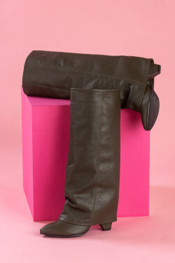 Strut Perfection Boots - Military