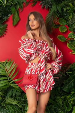 Spirit Of The Summer Ruffles Short Pants