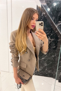 Make It Yours Blazer - Light Brown