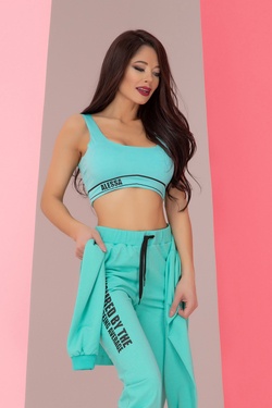 Body like summer crop-top - mint