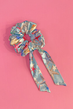 Treasure Island Scrunchie-Bow