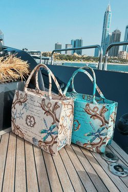 All I Want Is A Yacht Bag - Aqua