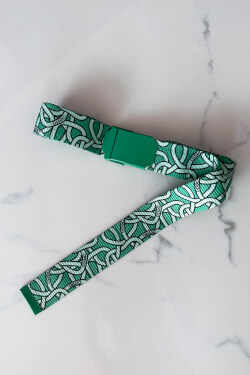 Pursuit of Happiness Belt - Luxury Green