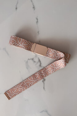 Pursuit of Happiness Belt - Luxury Nude