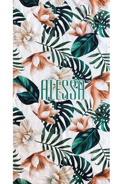 Beach Towel Havana Tropicana