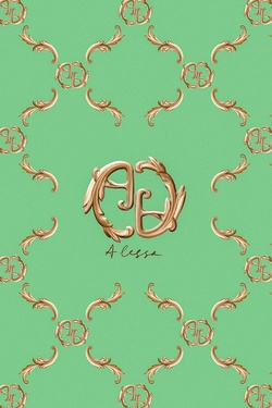 Alessa rococo beach towel - Green