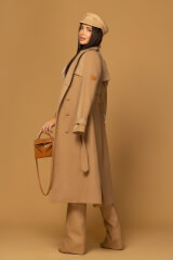 Signature Luxe Wool Coat - Mocha - Image 21
