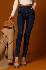 Code Denim Jeans - Dark Blue - Image 9