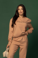 Alessa Pulse Sports Sweatshirt - Nude - Image 12