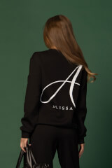 Alessa Pulse Sports Sweatshirt - Black - Image 10